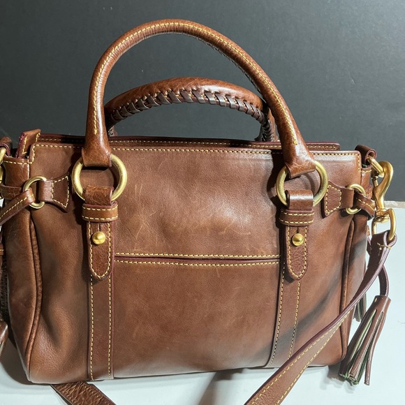 Brown DOONEY BOURKE leather Handbag - Picture 4 of 10